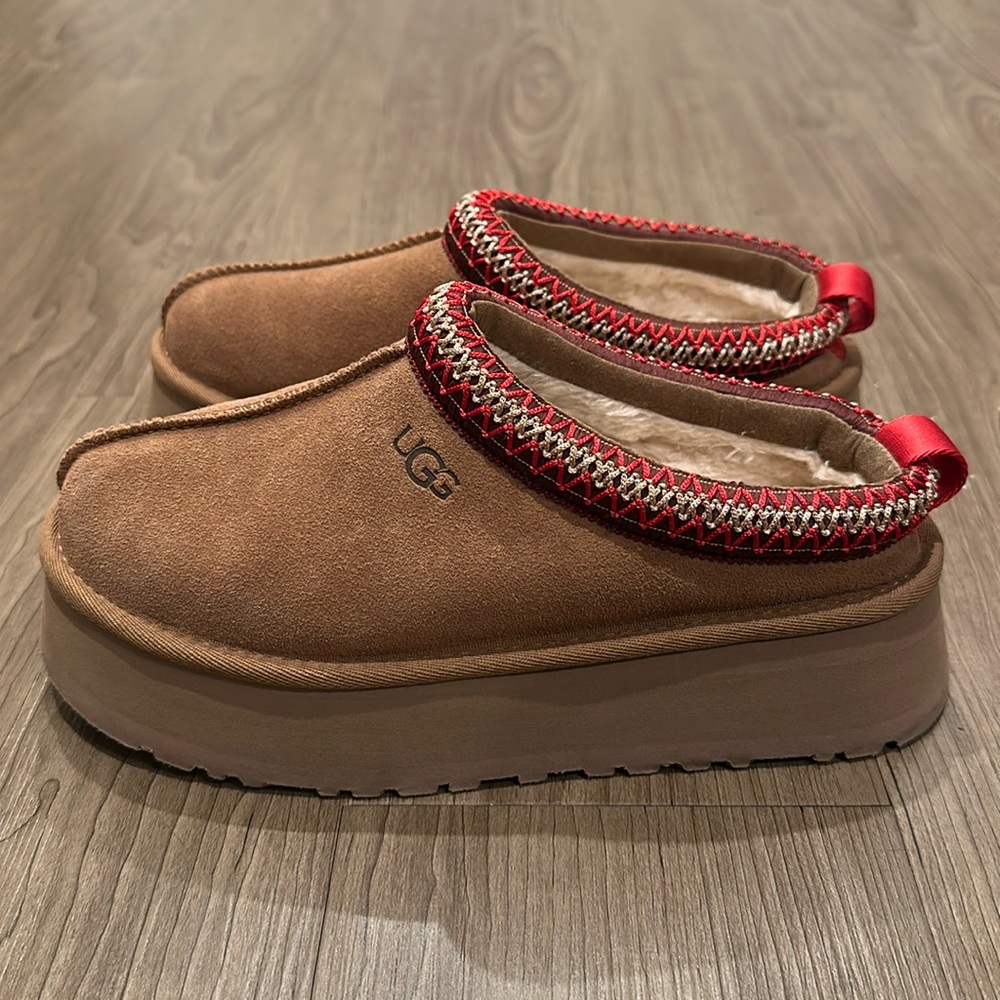 UGG Women Tazz Platform Slippers (chestnut)
